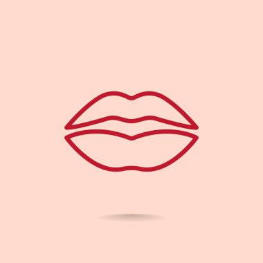 insan dudakları simgesi