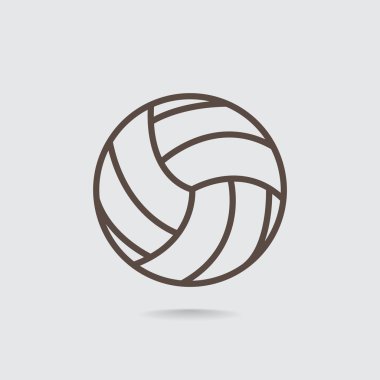 Voleybol topu simgesini