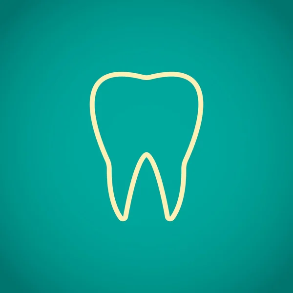 Icono de medicina dental — Vector de stock