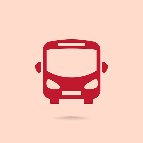 Buss-ikonen - transport — Stock vektor