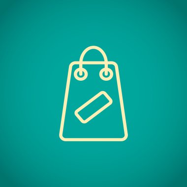 alışveriş çantası simgesi