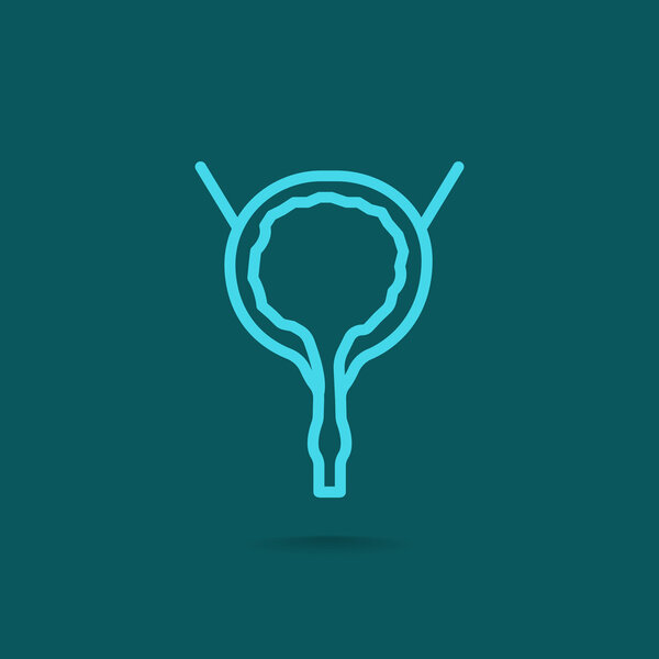 Urinary bladder icon