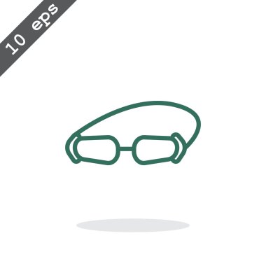 aksesuar gözlük simgesi