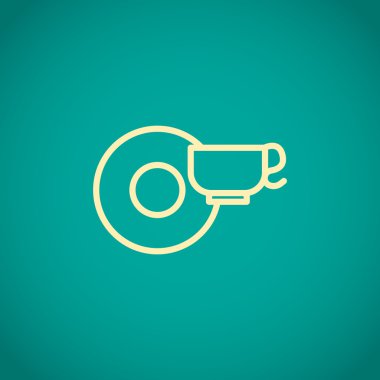 Kahve fincanı işareti simgesi