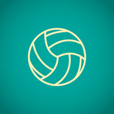 Voleybol topu simgesini