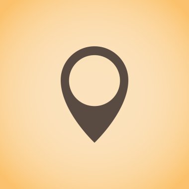 Harita iğne simgesi