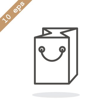 alışveriş çantası simgesi