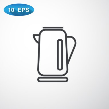 Elektrikli çaydanlık simgesi