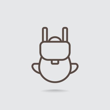 çanta turist web simgesi