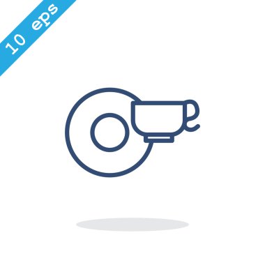 Kahve fincanı işareti simgesi