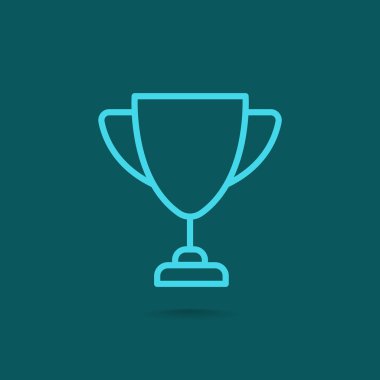 Şampiyon kupa simgesi