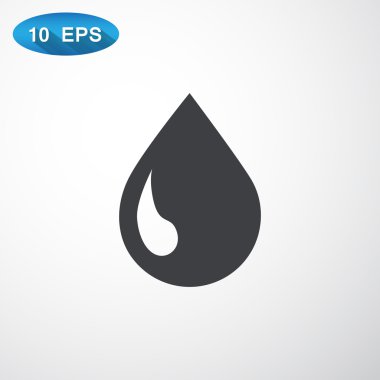 liquid drop icon clipart