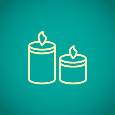 Noel mumlar simgesi.