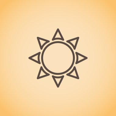 Anahat güneş simgesi