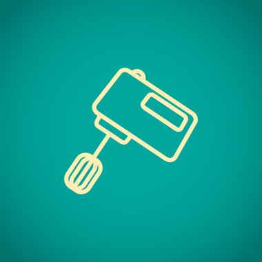 Mutfak karıştırıcı simgesi