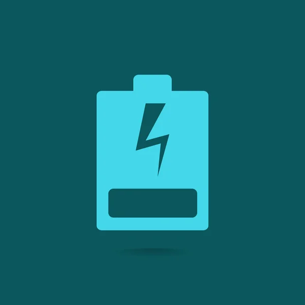 Charging battery icon — Stock Vector