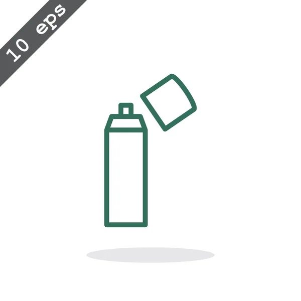 Spray puede icono — Vector de stock