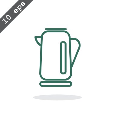 Elektrikli çaydanlık simgesi