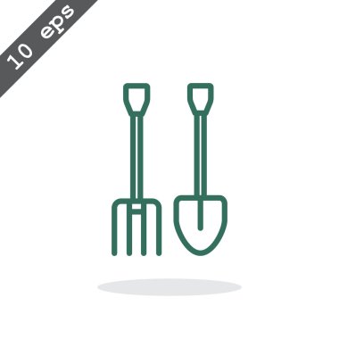 dirgen kürek simgesi