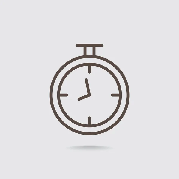 Sport stopwatch pictogram — Stockvector