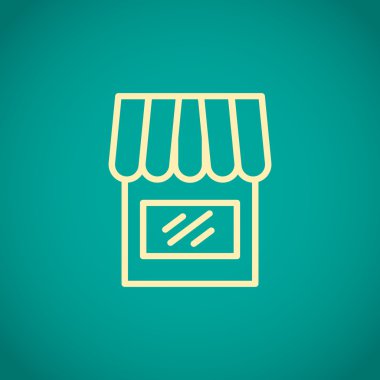 dükkan ya da mağaza simgesi