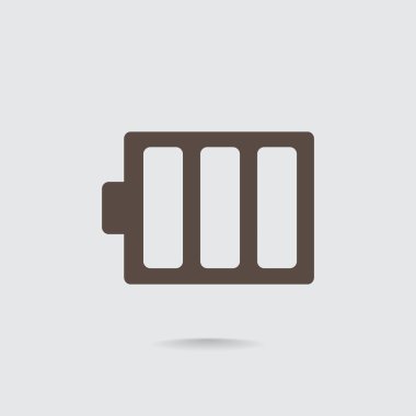 tam dolu pil simgesi