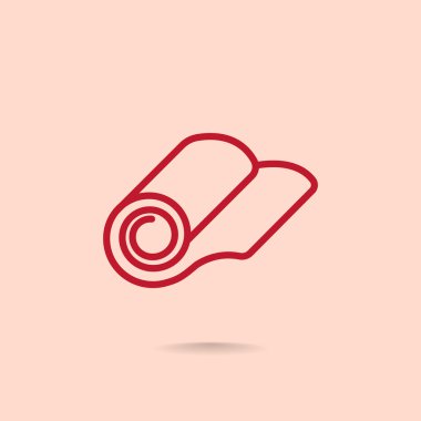 rulo duvar kağıdı simgesinin