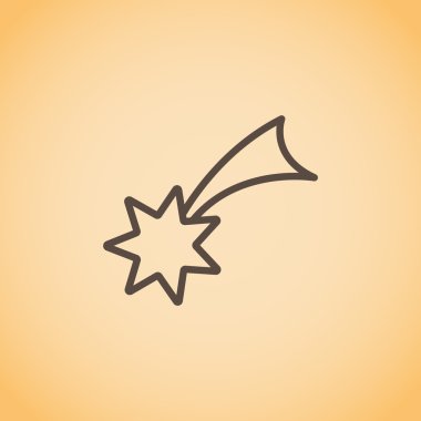 Noel yıldızı simge.