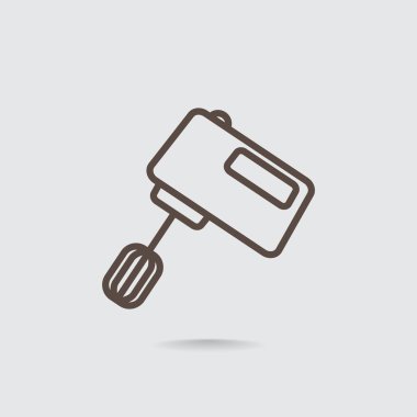 Mutfak karıştırıcı simgesi