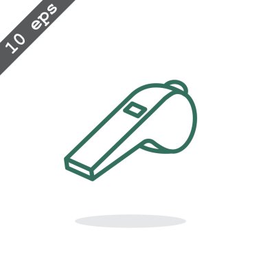 Hakem düdük simgesi