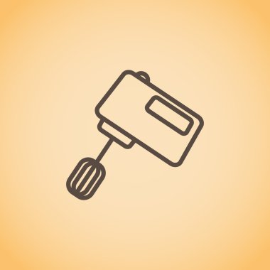 Mutfak karıştırıcı simgesi