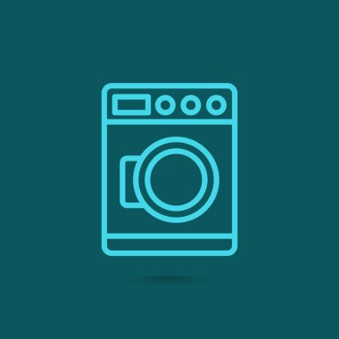 çamaşır makinesi simgesi