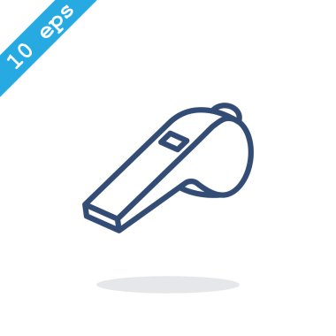 Hakem düdük simgesi