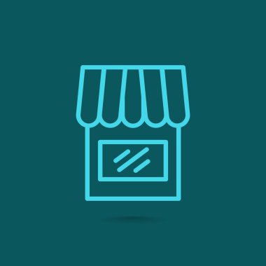 dükkan ya da mağaza simgesi