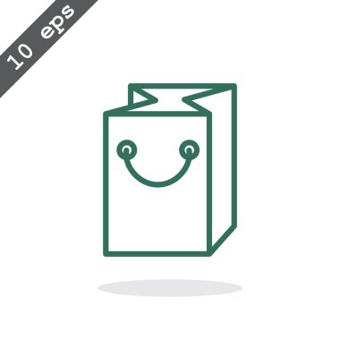 alışveriş çantası simgesi