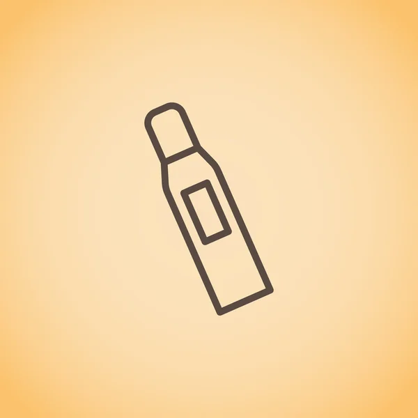 Dávkovače pumpa plastová láhev. — Stockový vektor