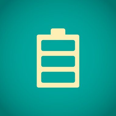 tam dolu pil simgesi