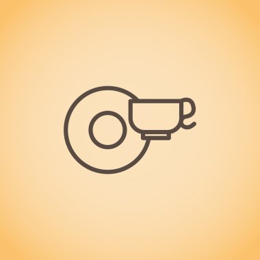 Kahve fincanı işareti simgesi