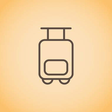 turist çanta simgesi