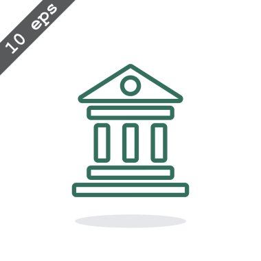 banka binası simgesi