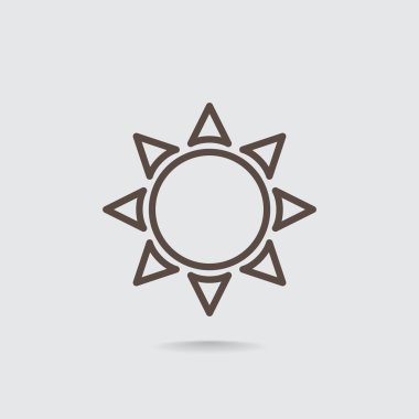 Anahat güneş simgesi