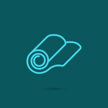 rulo duvar kağıdı simgesinin