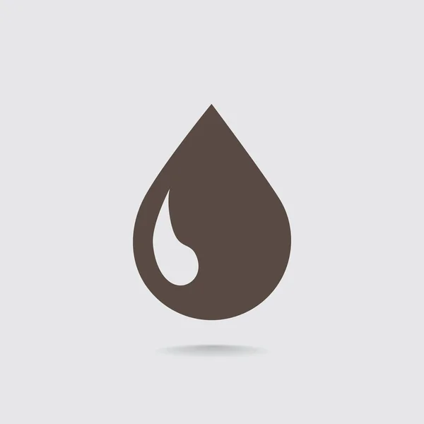 Liquid drop icon — Stock Vector