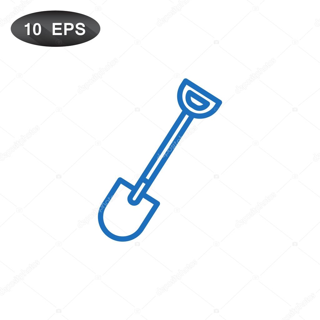shovel tool icon