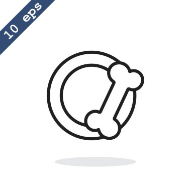 kase için gıda hayvan simgesi