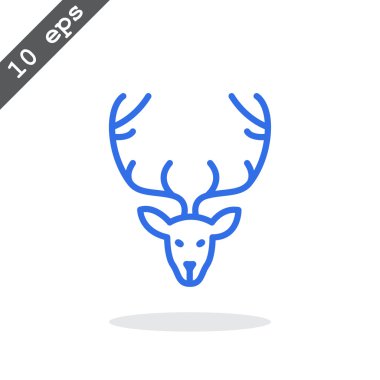 Noel geyiği simgesi