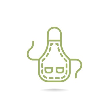 Mutfak önlüğü simgesi