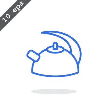 Çaydanlık, su ısıtıcısı simgesi