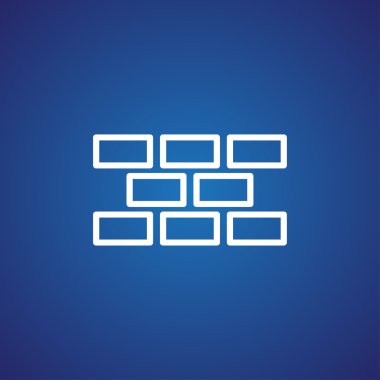 İnşaat tuğla simgesi