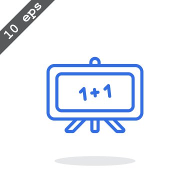 okul karatahta simgesi